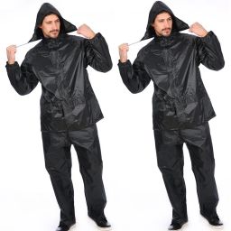 Solid Men Raincoat-image-26