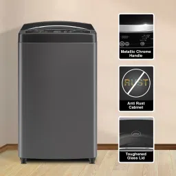 godrej 7.5 kg Fully Automatic Top Load with In-built Heater Black image 4