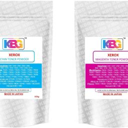 KBG For XEROX DC240 250 550 560 C60 7525 7545 7830 7835 7425 7345 C7020 C8030 SC2020 Black + Tri Color Combo Pack Ink Toner Powder-image-6
