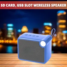 SACRO M406 (PORTABLE SMART DESKTOP SPEAKER) With Crystal Sound & Deep Bass SoundQ334 5 W Bluetooth Laptop/Desktop Speaker-image-19