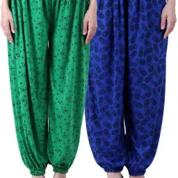 Printed Viscose Women Harem Pants-image-27