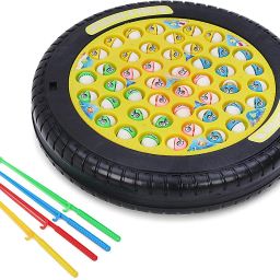 Fish Catching Game with Music & Rotating Board for Kids - 45 Fishes-image-60