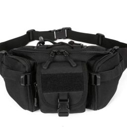 AMRIO Outdoor Unisex Tactical Military Waist Pack Chest Bag 3 Pocket Waist bag Military Pack Chest Bag Waist Bag-image-18