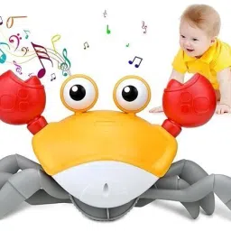 Baby Crawling Crab Musical Toy, Toddler Electronic Light Up Crawling Toy-29