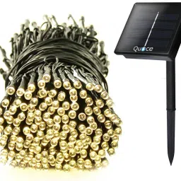 100 LEDs 0.25 m Yellow Flickering String Rice Lights-17