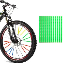 12 pcs Spoke Wheel Reflectors Bicycle, 7.5 x 0.5cm Bicycle Spokes Sticks Krypton Wheel Reflectors-image-73