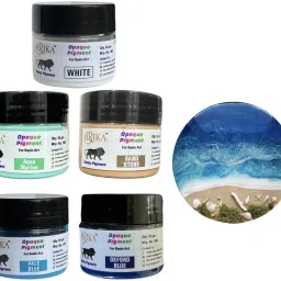 ocean theam opaque pigment for resin / 20 gm /-23