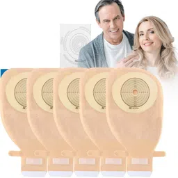 med MED17500 ONE PIECE OPAQE COLOSTOMY BAG 10-75MM Hydrocolloid Medical Dressing-picture-48