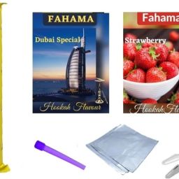 MAGIC COIL DUBAI SPECIAL STRAWBERRY FLAVOR CHIMTA FOIL PAPER MOUTH TIP COMBO DUBAI SPECIAL, STRAWBERRY Hookah Flavor-image-54