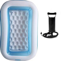 5 Feet Swimming Pool Bath Tub with Hand Air Pump Inflatable Swimming Pool-6