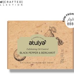 Black Peer and Bergamot Soap for refreshed skin-image-2