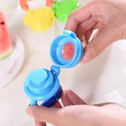 smily buds Silicone Food/Fruit Nibbler, Soft Pacifier/Feeder, Teether for Infant Baby- Silicon image 5