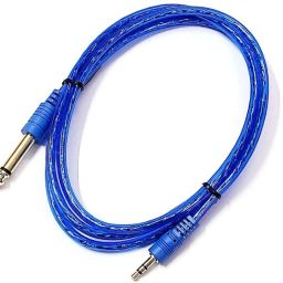 (Pack of 5) Stereo Audio Jack Cable - 1.5 Meter Long mono cable-image-46