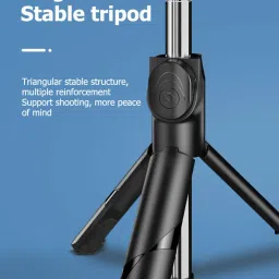 SURYAKUSH Best Professional Bluetooth Foldable XT-02 Mini Tripod Extendable Selfie Stick Monopod, Tripod image 3