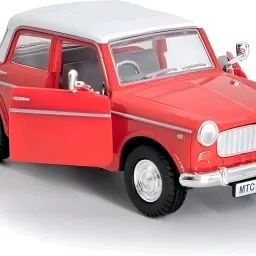 Pull Back Car Toys for Kids | Queens 70 Toy Model Fiat | Openable Doors-image-70