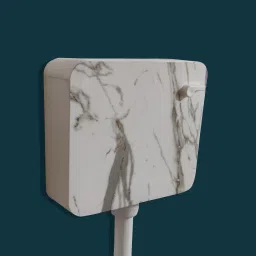 zooq Commode Flush Tank/Flush Tank with all Internal Accessories Side Handle Flush Tank image 2