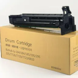 FINEJET 116/118 DRUM UNIT WITH DEVELOPER POWDER for Bizhub 164/165/184/185/195/206/215 Black Ink Toner-image-2
