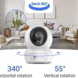 EZVIZ H6c 2mp 2 way audio ,pan tilt ,baby monitoring smart home camers Security Camera image 3