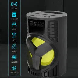 IMMUTABLE WS-03 Speaker With Mic, Party Speaker Bluetooth OIU20 56 W Bluetooth Party Speaker-image-0