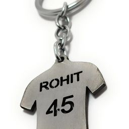 Hitman ROHIT 45 Cricket Jersey Design Metal Key Chain-image-74