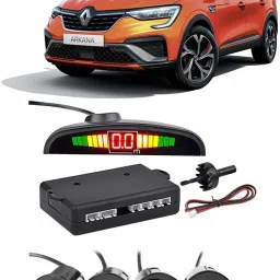 PKNB0465 Black Car Reverse Parking Sensor with LED Display 4 Sensor PKNB0465 Parking Sensor-picture-3