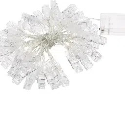20 LEDs 0.99 m White Flickering Clip Rice Lights-image-41