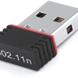 Bkc Mini WiFi USB Dongle Adapter – Up to 150 Mbps Wireless LAN Receiver for Laptop USB Adapter-27
