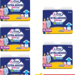 Pant Style Diapers with 12-Hour Leak Prevention for Adults Adult Diapers - XL-image-35
