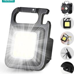Portable Mini COB LED Keychain Flashlight & bottle opener LED LED Front Light-20