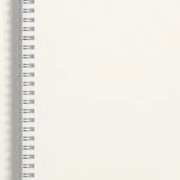 uniqpal Notebook A4 Notebook Unruled 200 Pages image 2