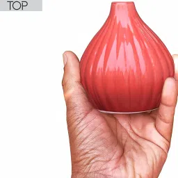 Pure Source India , Home Decoration Pot, 1 Piece Ceramic Vase-image-32