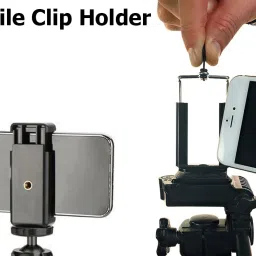 POZUB Holder mobile clip|| Mobile clip stand|| Mobile Phone, Smartphone’s, Selfie Stick & All Types of Tripods mobile holding clip Camera Holder||, High Quality Monopod Mount Adapter Mobile Camera Holder and Tripod Mount Holder Clip/Mount Adapter/Adjustable Clamp and 360 Degree mobile clip Universal Tripod Clip Holder +2 Hole Mobile Clip Mount Adapter/Adjustable Clamp for Mobile Camera Holder and Tripod Mount Holder Monopod Mobile Phone Tripod, Monopod, Monopod Kit, Tripod Ball Head, Tripod Bracket, Tripod Clamp, Tripod Kit Flash Shoe Adapter-17