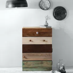 fabuliv Olive Solid Wood Cabinet In Multi Color Finish-picture-25