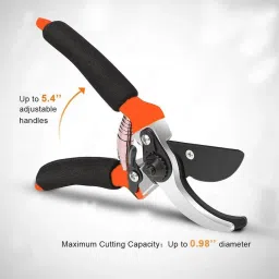 zwhites ZW_0479 Garden Shears Sharp Cutter Scissor, Bypass Pruner image 2