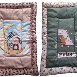 New Born Baby Mattress, Godadi, Baby Bed Mattress, Multicolor, Set Of 2-image-113
