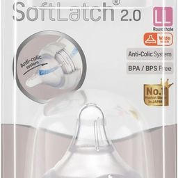 pigeon Wide Neck 2 Nipple LL size (blister) Slow Flow Nipple-picture-37