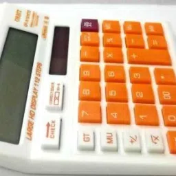 ornate 512 WTC Basic Calculator for Personal or Office use Orange BasicCalculator image 2