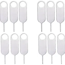 BBS PRO ® (Pack of-20 Pcs ) Best New SIM Card Tray Open Eject Pin Removal Tool Needle Opener Ejector for All Phones Sim Adapter (Steel) Sim Adapter-36