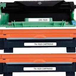 ITC DR 1020 2 Pcs Toner & 1 Pcs Drum Unit Compatible for Brother HL-1111 1201 1211W Black Ink Toner-image-2