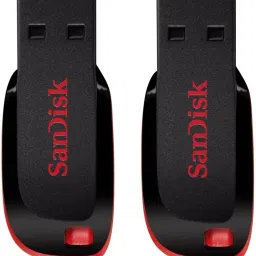 SanDisk 2.0 Cruzer combo 16 GB Pen Drive Compatible with Laptop USB 2.0 Plastic Case-24