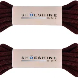 SHOESHINE Round Boot lace Casaual hiking Shoelace150cm 4mm Chocolate Shoe Lace-image-55