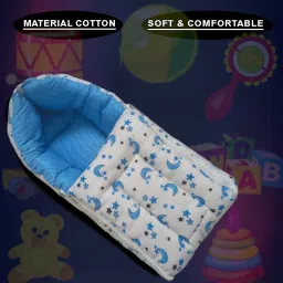 Baby Desire 3 in 1 Baby Bed, Baby Bedding for New Born & Carry Nest, Cotton Sleeping Bag-image-7