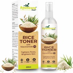 3% Niacinamide & Korean Rice Water Face Toner | 200 ml | Glassy glow-14