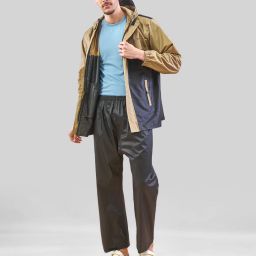Colorblock Men Rain Suit-image-56