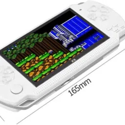 GLOWISH HD MATT--SCREEN POCKET GAME PLAYER VINTAGE GAMES INCLUDED 4 GB with 100 GAMES, Tekken 3, Racing, Contra, mario-picture-47