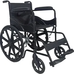 tr Foldable Wheelchair for Old People and Patient with Adjustable Seat Belt Manual Wheelchair-picture-0