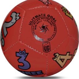 Sports Kids Home Play Orange Alphabet Dotted Print Football - Size: 1-image-61