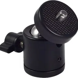 DAUMI Universal Phone Holder Clip/Mount and 360 Degree Ball Head Set Tripod Bracket, Tripod Clamp, Monopod Kit image 2