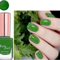 Long Lasting HD Finish Smooth Matte Look Nail Polish/Nail Enamel GREEN-image-49