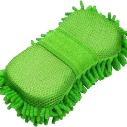 Wash and Dry 2-in-1 Multipurpose Microfibre Cleaning Washing Sponge Wet and Dry Microfibre Cleaning Cloth-image-71